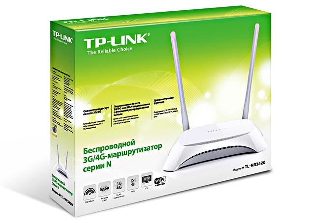 300Mb Wireless Router 3G.TP-LINK (TL-MR3420)